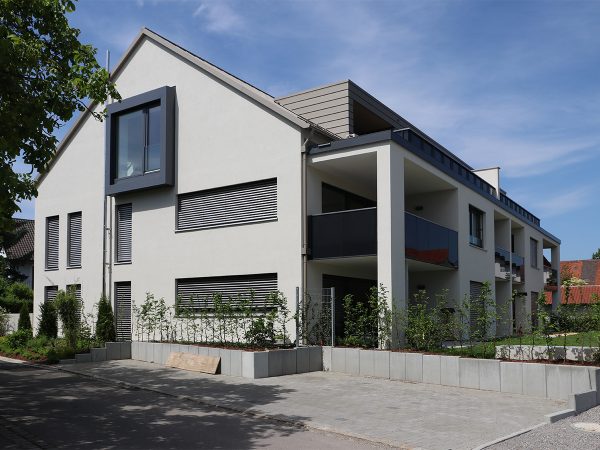 Neubau eines Mehrfamilienhauses in Wasserburg - Reiherstraße