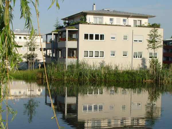  Neubau von vier Wohngebäuden mit Tiefgarage in Lindau - Am Köchlinweiher